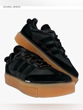 adidas gazelle silver green womens Adidas Super Sleek 72 Beyonce Ivy Park Black (W) main image 0